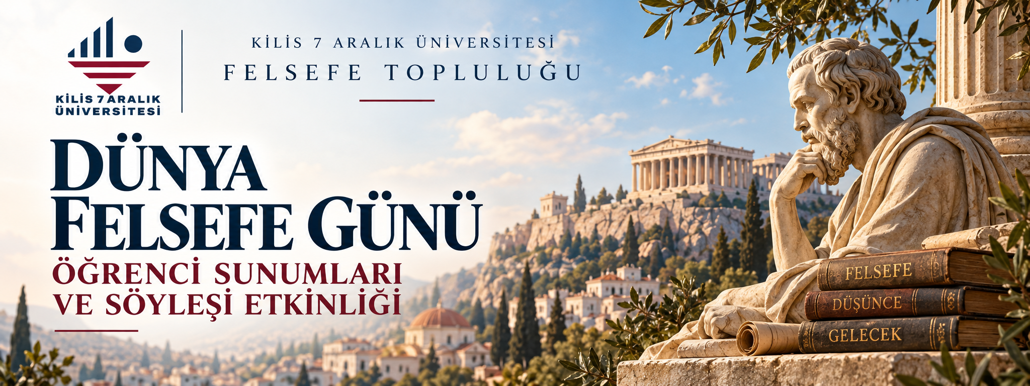 Dünya Felsefe Günü Kapsamında Öğrenci Sunumları İçin Başvurular Başladı